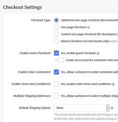 How to turn on a Terms and Conditions Opt-in for your BigCommerce checkout