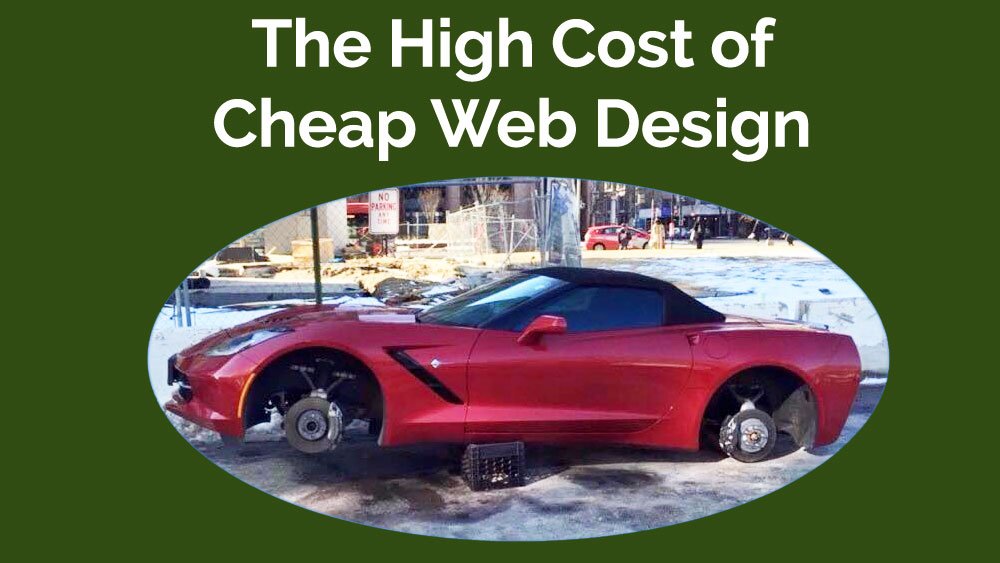 Cheap Web Design may cost you far more than any perception of savings