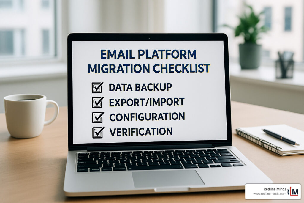 Email platform migration checklist - klaviyo vs mailchimp for shopify