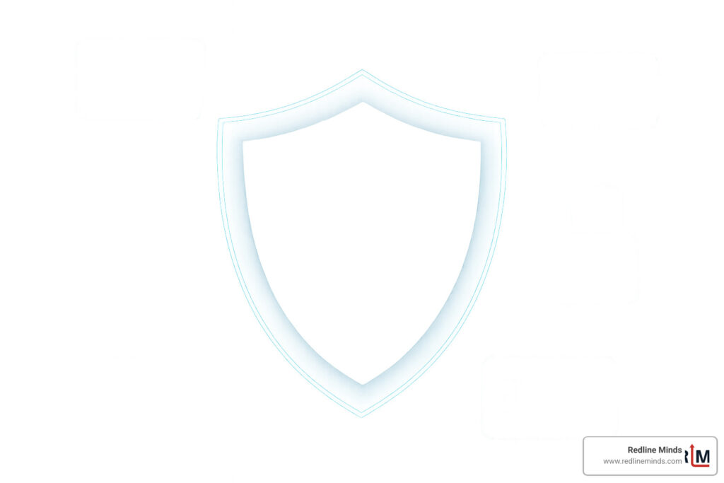 Shield icon representing ecommerce payment security measures - ecommerce payment